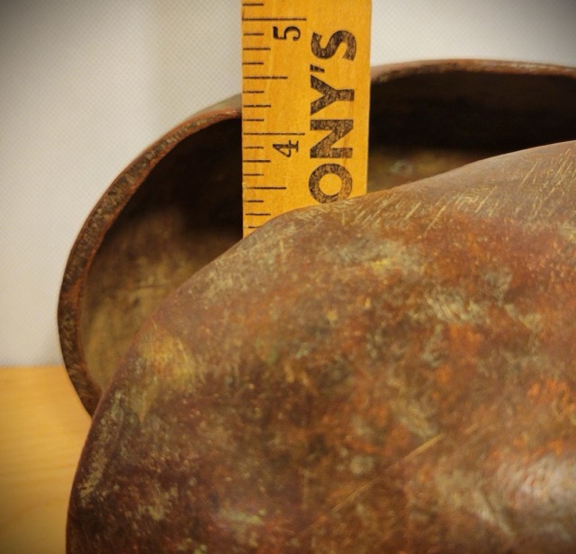 Mbole Hand-Forged Copper Anklet Currency, photograph 6