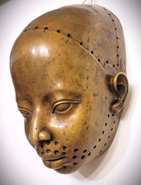 Cast Bronze Mask in the Ife Manner, Yoruba Peoples