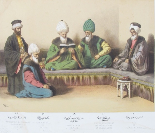 Arif Pasha, Ottoman Court Costumes, Plate 7, 1863
