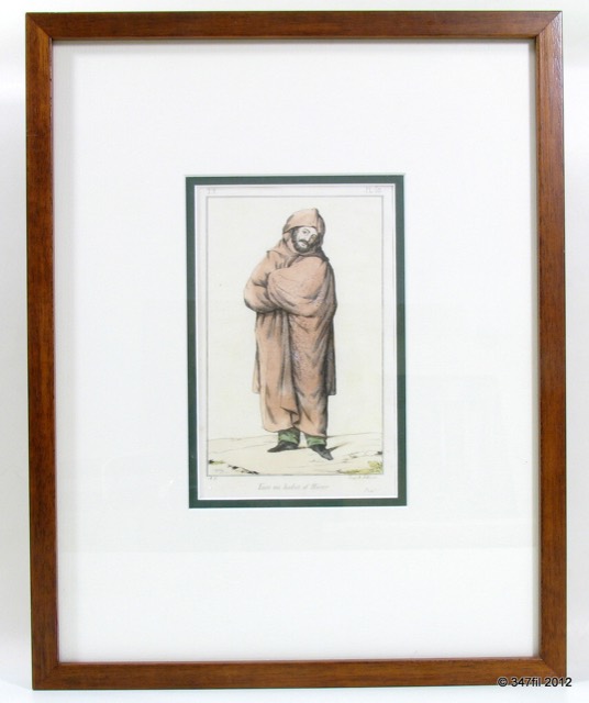 "Turc en Habit d'Hiver" by Benjamin Jollivet, c. 1800, photograph 2