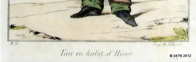 "Turc en Habit d'Hiver" by Benjamin Jollivet, c. 1800, photograph 3