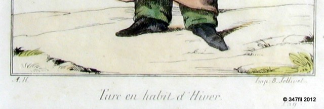 "Turc en Habit d'Hiver" by Benjamin Jollivet, c. 1800, photograph 4